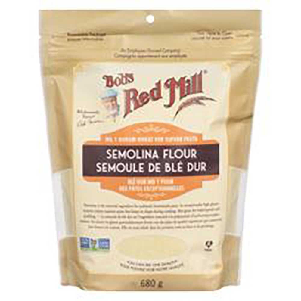 Bob's Red Mill Semolina Pasta Flour, 680 G -- 4 Per Case