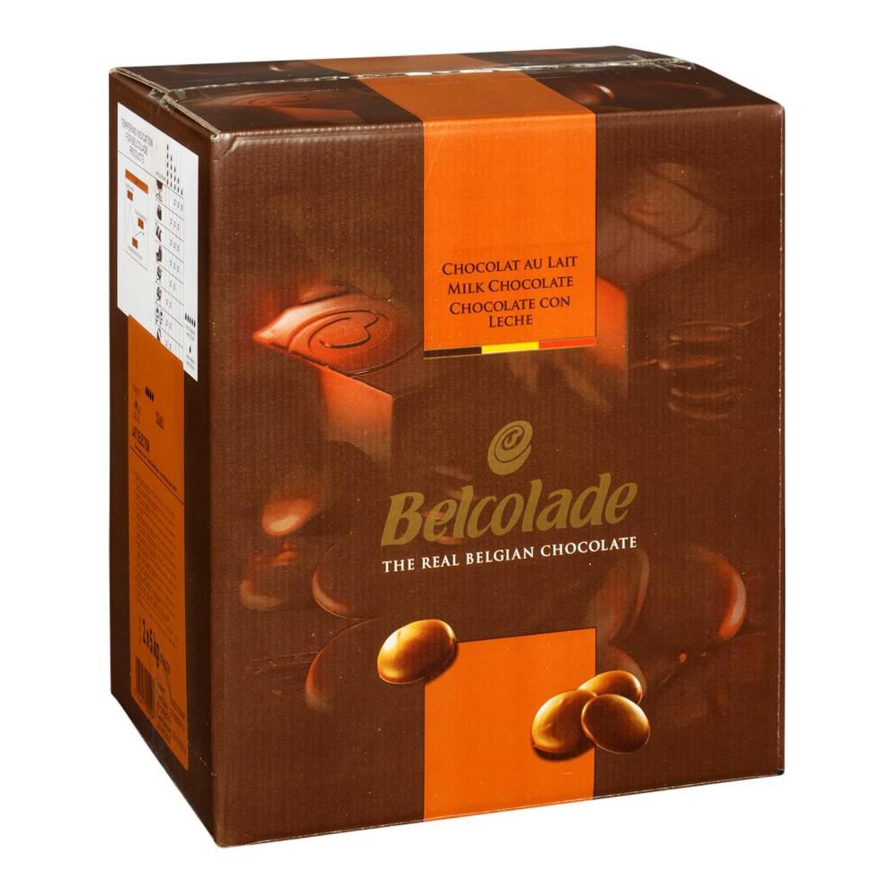 Belcolade 35 Percent Cocoa Milk Chocolate Candy, 5 Kg