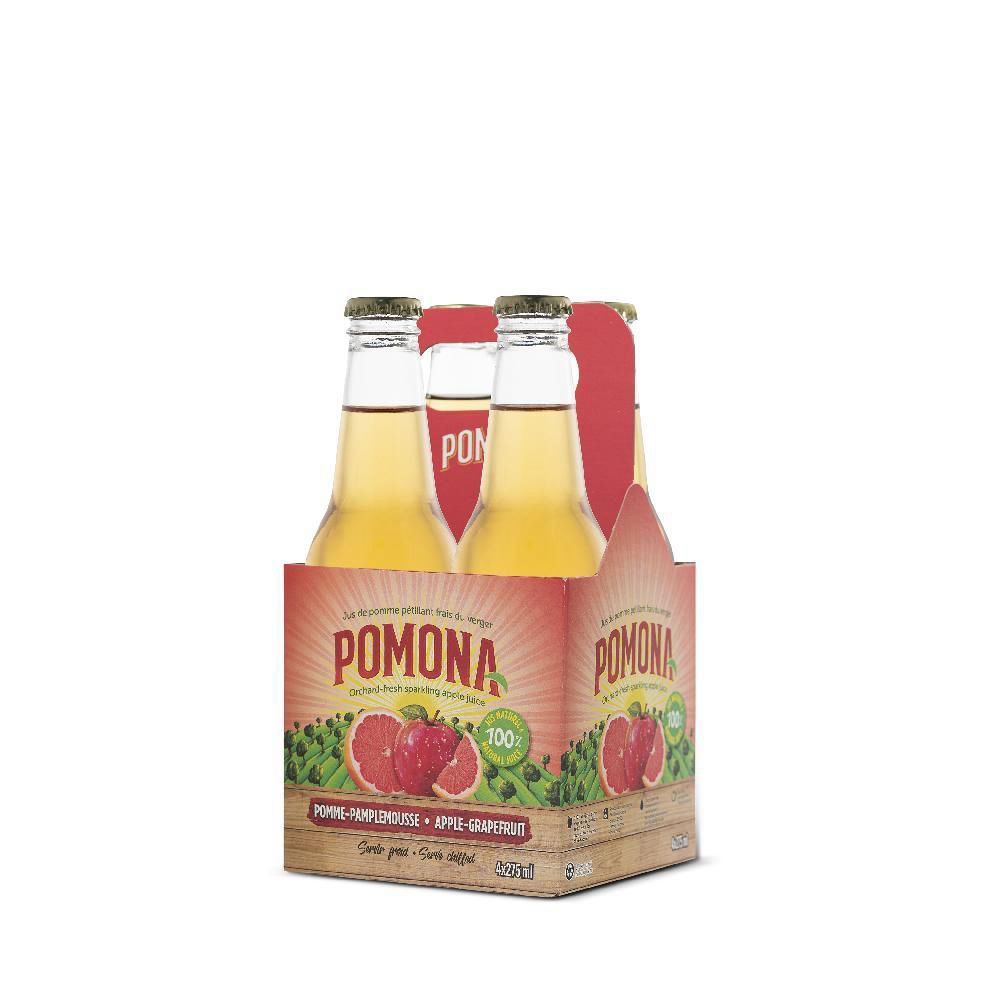 Maturin Apple Grapefruit Sparkling Juice, 275 Ml -- 4 Per Case