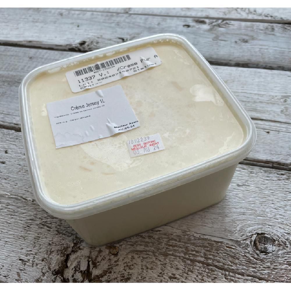 Maturin Pure Jersey A2 Milk 40 Percent Fat Cream, 1 Kg