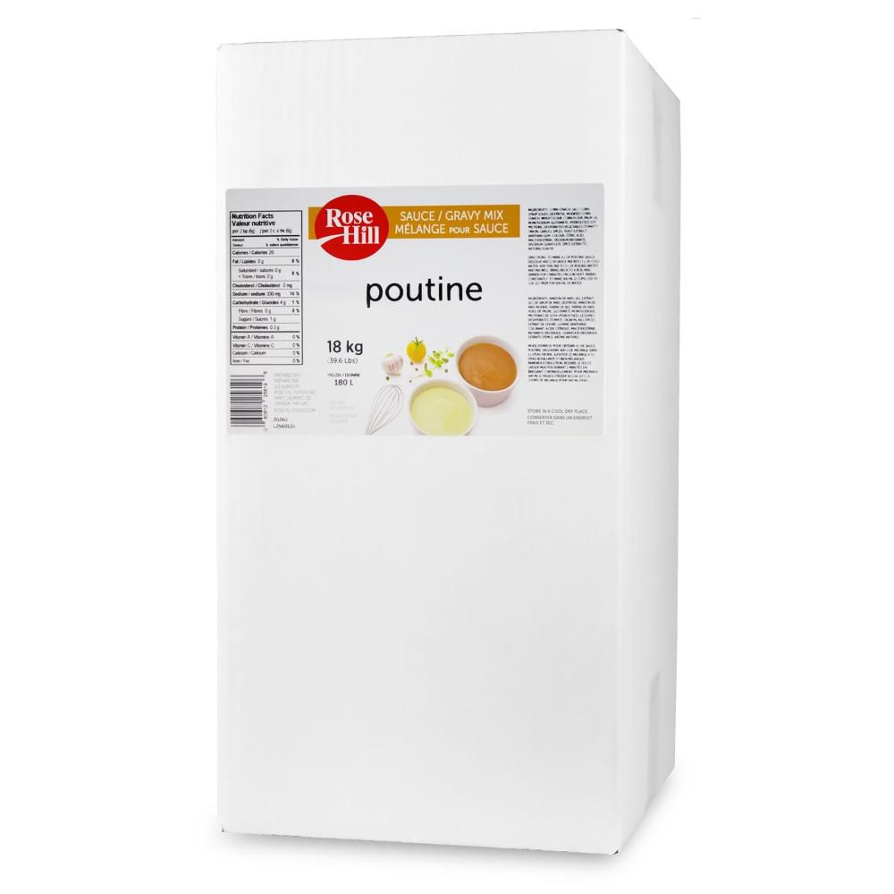 Rosehill Mélange De Sauce Pour Poutine, 18 Kg