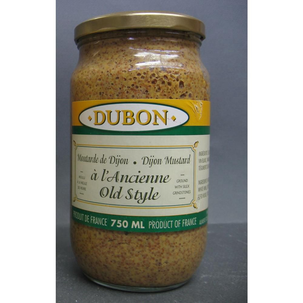 Dubon Dijon Mustard, 750 Ml -- 12 Per Case