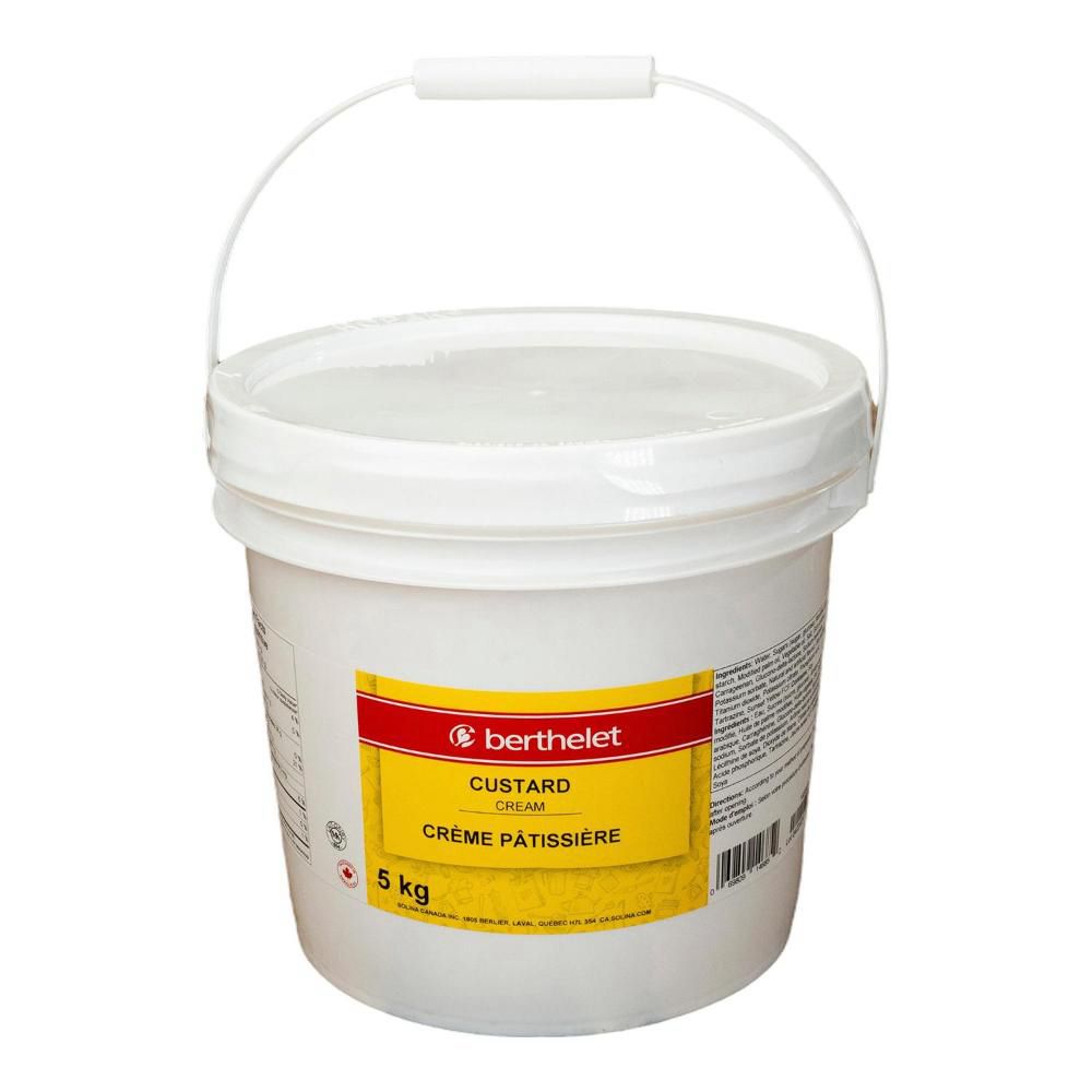 Berthelet Custard Pastry Cream, 5 Kg