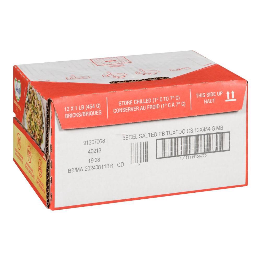 Becel Beurre Végétal Salé, 454 G -- 12 Par Boîte