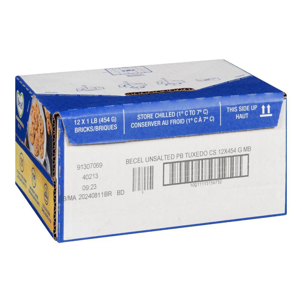 Becel Beurre Végétal Non Salé, 454 G -- 12 Par Boîte