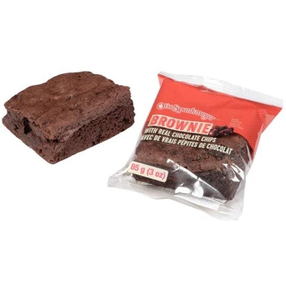 Otis Spunkmeyer Chocolate Chip Brownies, 85 G -- 48 Per Case