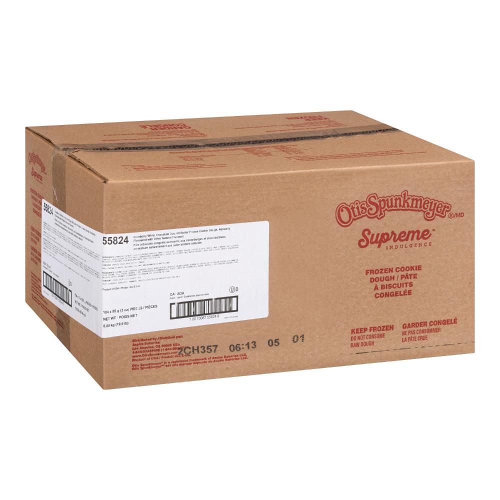 Otis Spunkmeyer Supreme Indulgence Cranberry/white Chocolate Cookie Dough, 80 G -- 104 Per Case