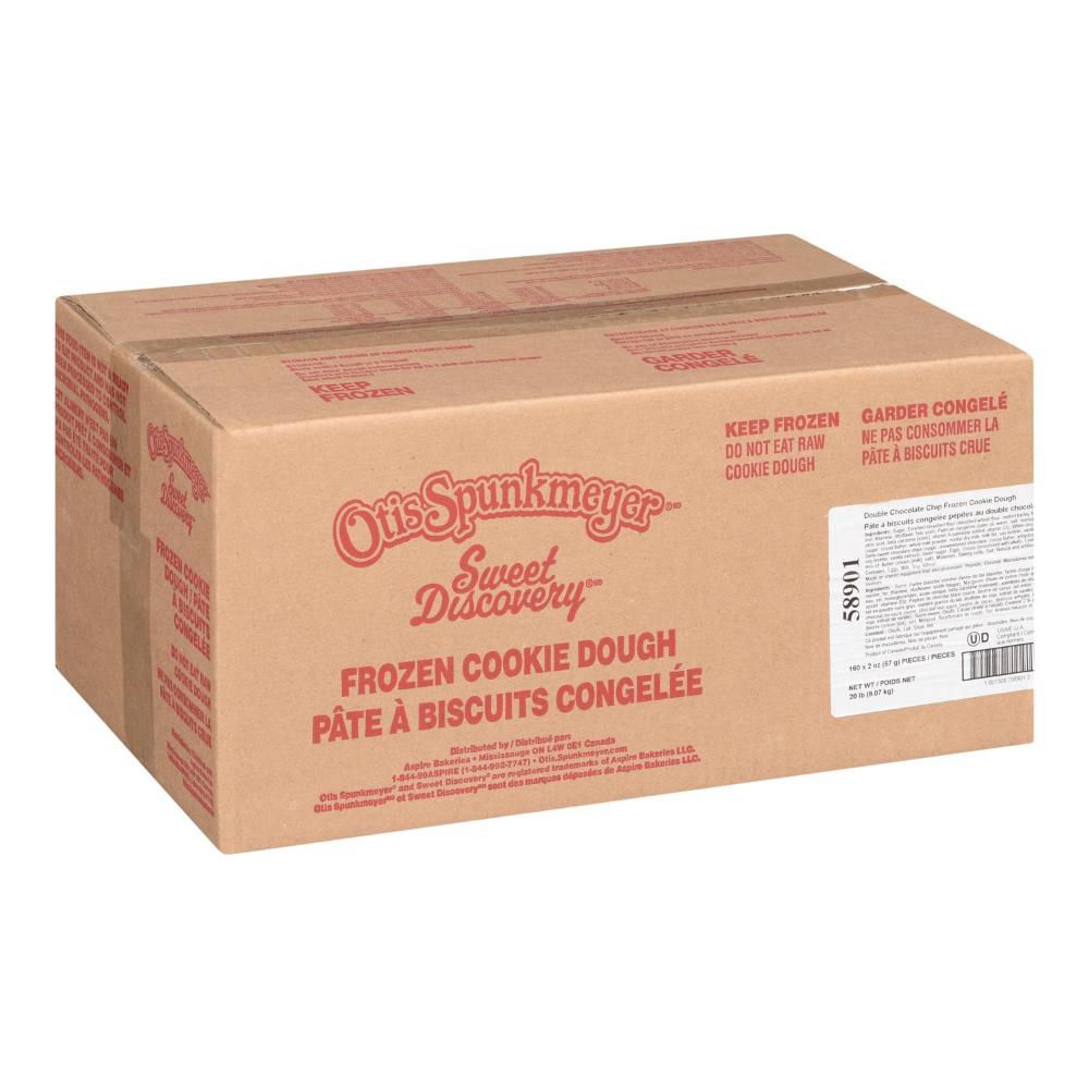 Otis Spunkmeyer Pâte À Biscuits Aux Pépites De Chocolat Double Sweet Discovery, 57 G -- 160 Par Boîte