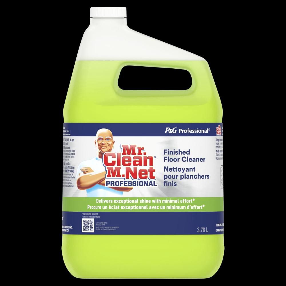 Mr. Clean Nettoyant Liquide Tout Usage M Net Pro Citrus, 3,78 L -- 3 Par Boîte