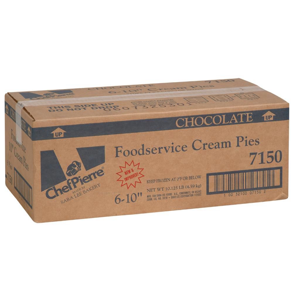 Chef Pierre 10 In Chocolate Cream Pie, 765 G -- 6 Per Case