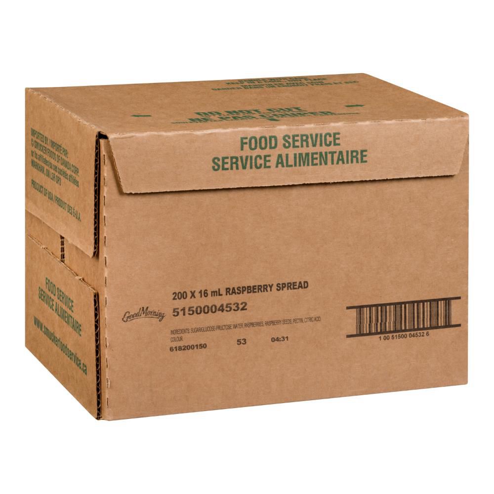 Good Morning Raspberry Jam - Portion Pack, 16 Ml -- 200 Per Case