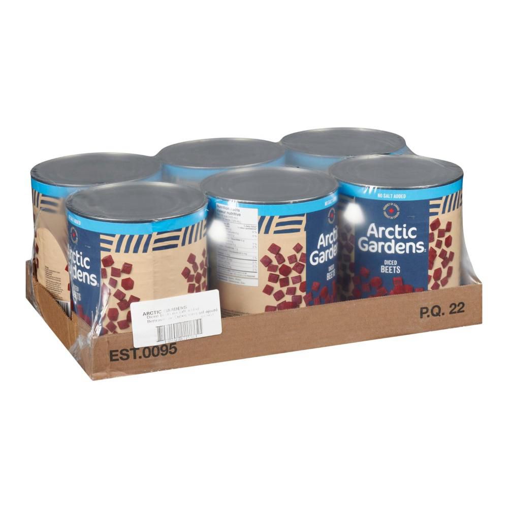 Arctic Gardens Salt-free Diced Beets, 2.84 L -- 6 Per Case