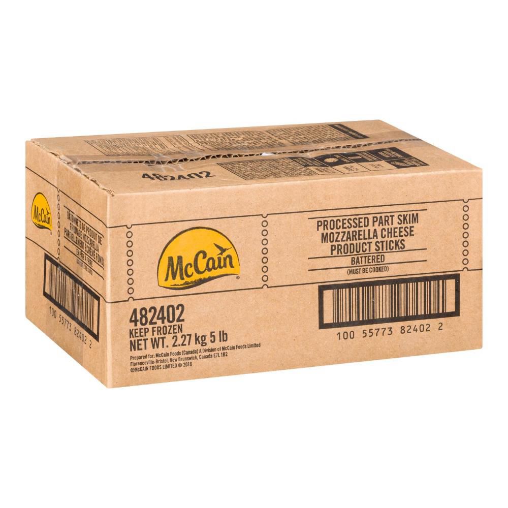 Mccain Bâtonnets De Mozzarella Partiellement Écrémée Enrobée De Pâte, 2,27 Kg