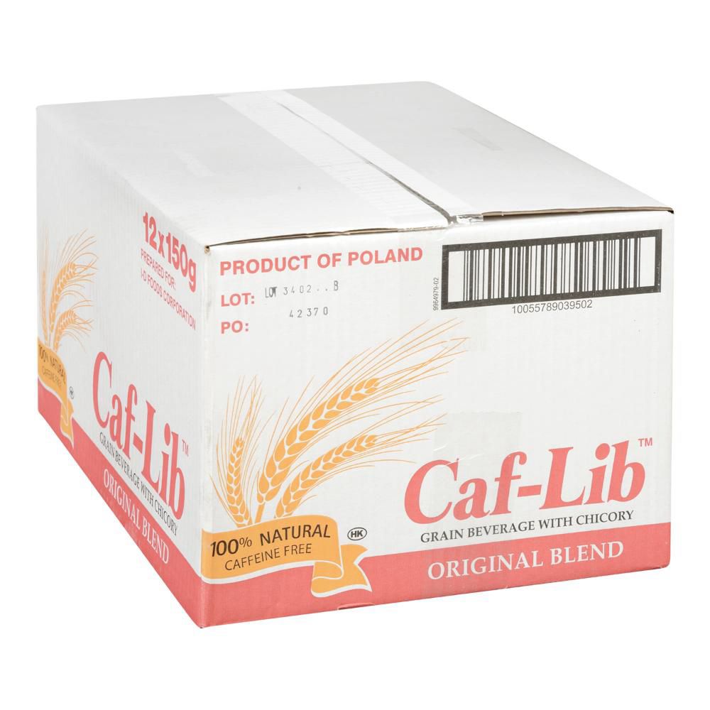 Caf-lib Original Blend Coffee, 150 G -- 12 Per Case