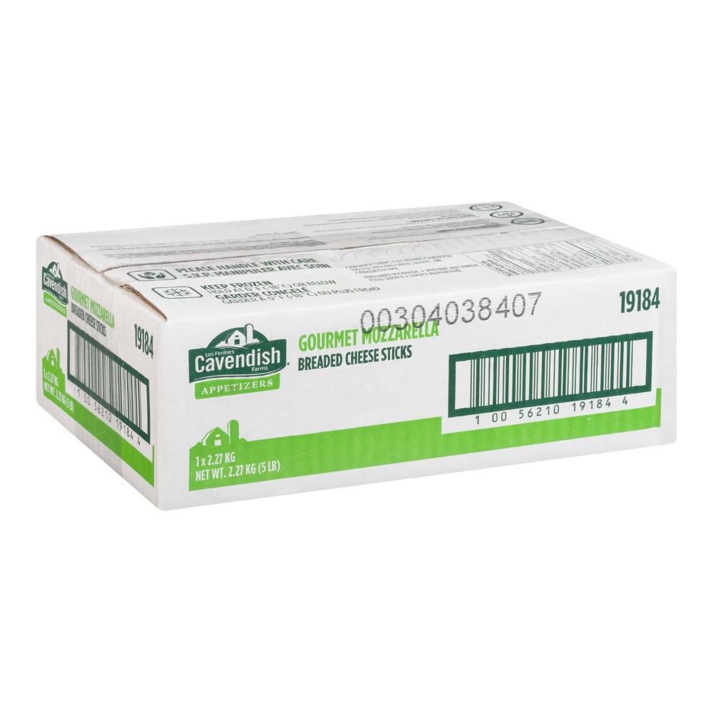 Cavendish Bâtonnets De Mozzarella Panés Gourmet, 2,27 Kg
