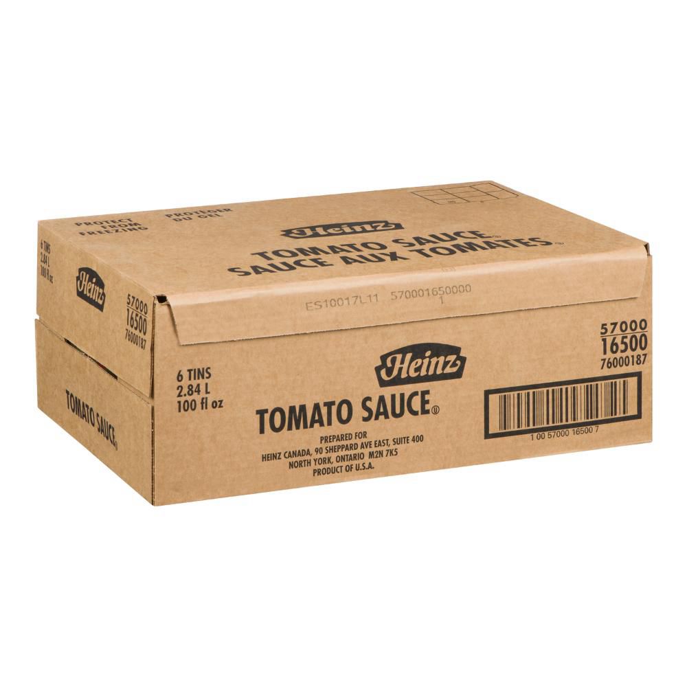 Heinz Sauce Tomate, 2,84 L -- 6 Par Caisse