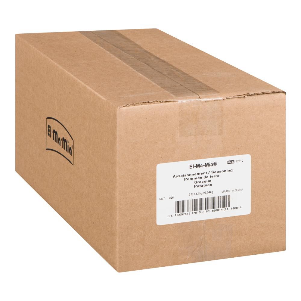 El Ma Mia Greek Potato Seasoning, 1.52 Kg -- 2 Per Case