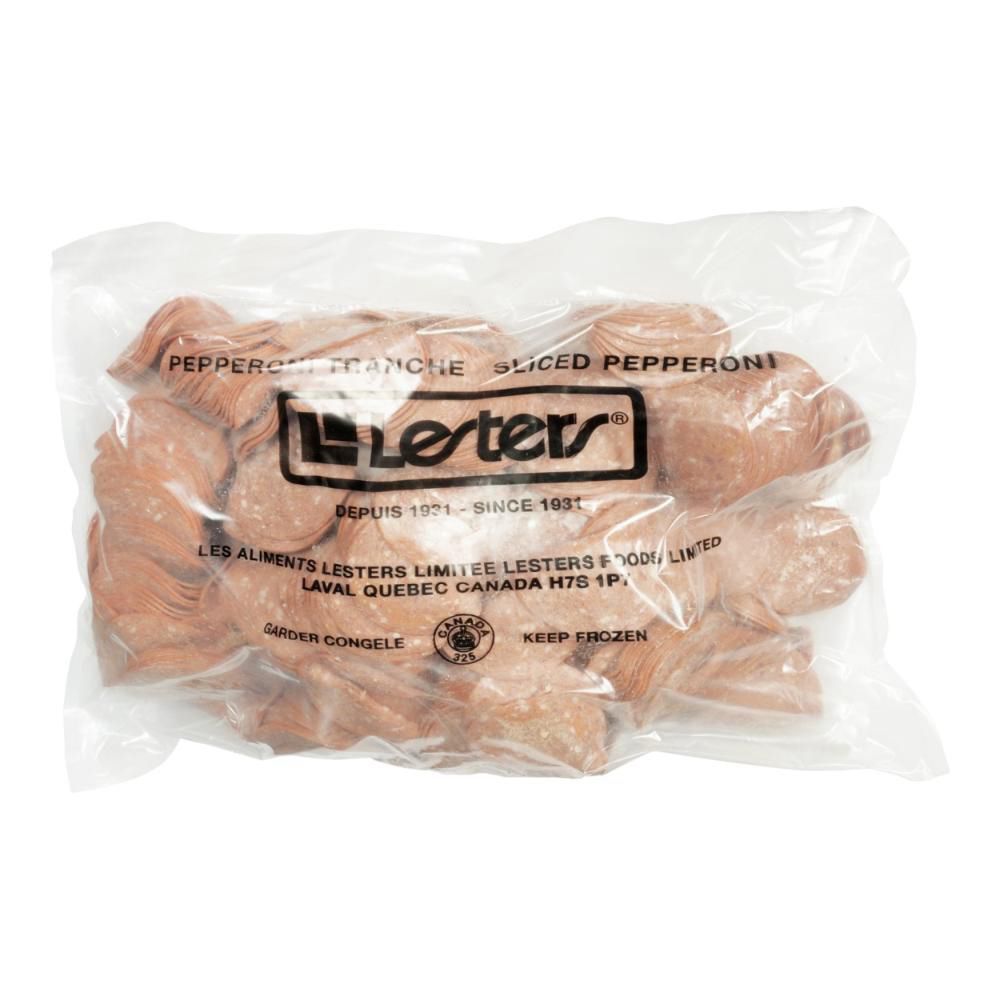 Lesters 3.5 In Toscana Sliced Pepperoni, 5 Kg -- 3 Per Case