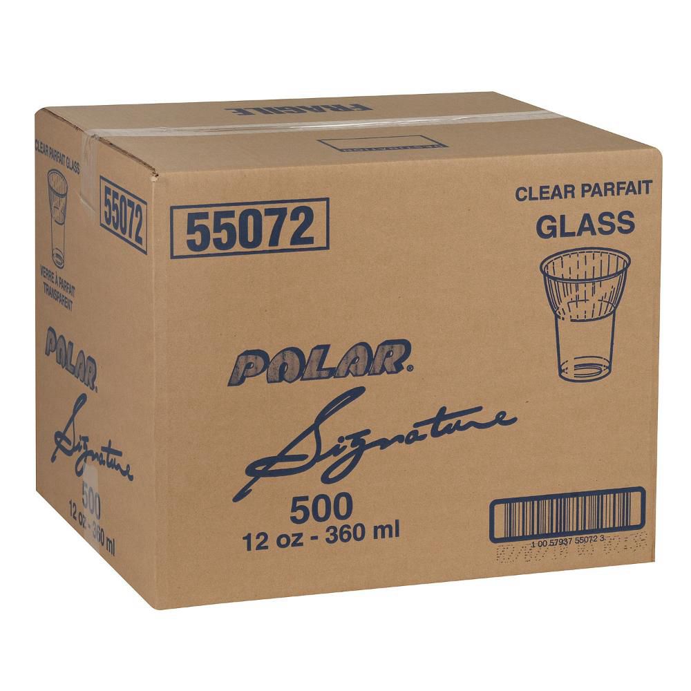 Polar Pak Contenant À Parfait Moyen En Polystyrène Signature De 12 Oz, 25 Unités -- 20 Par Boîte