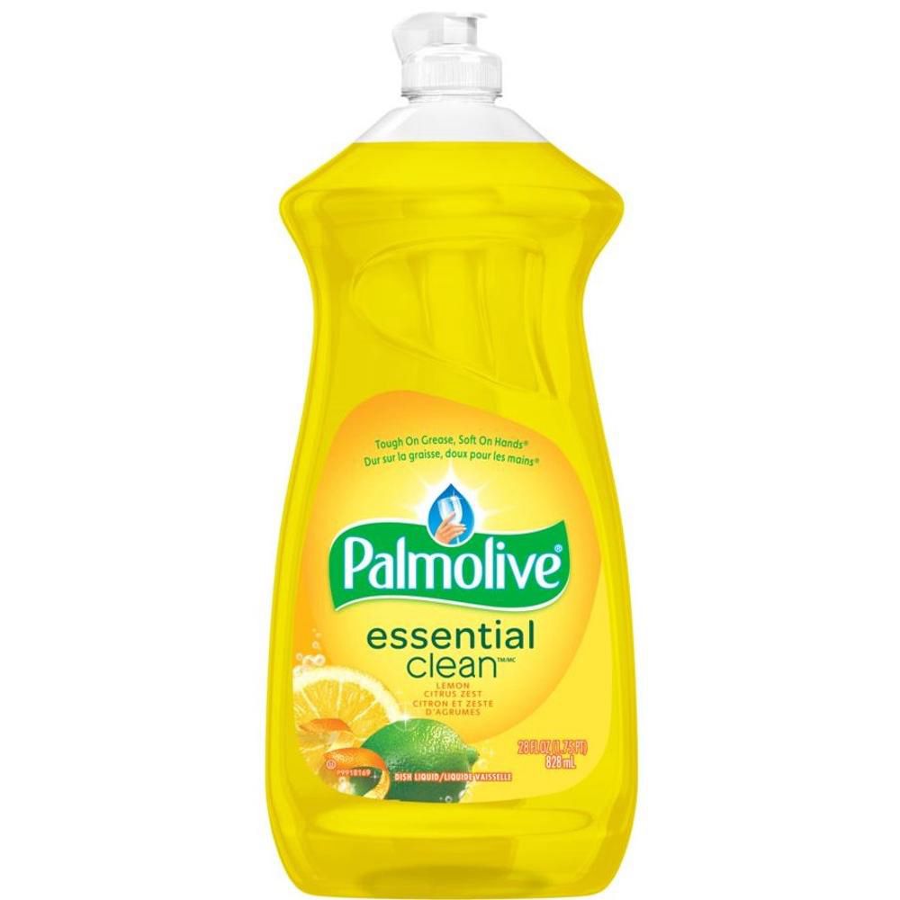Palmolive Essential Clean Lemon Dish Soap, 828 Ml -- 9 Per Case