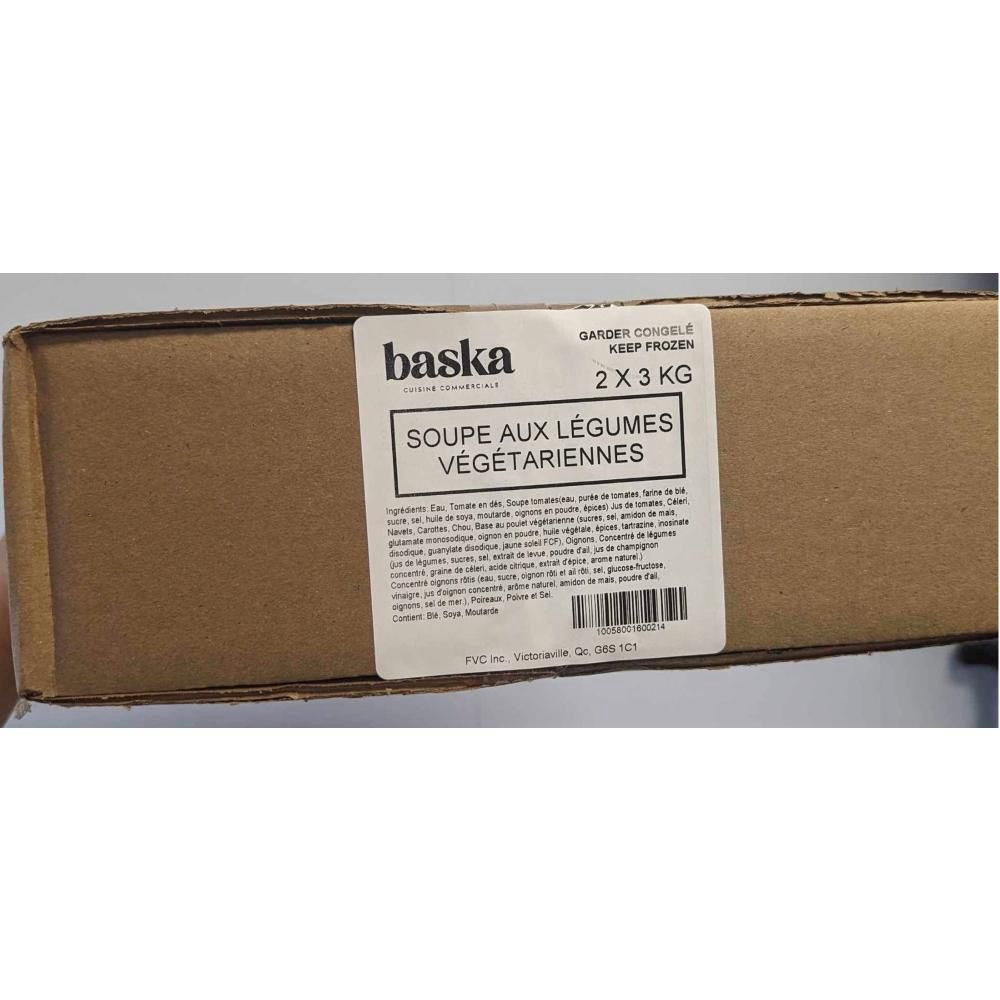 Baska Vegetarian Vegetable Soup, 3 Kg -- 6 Per Case