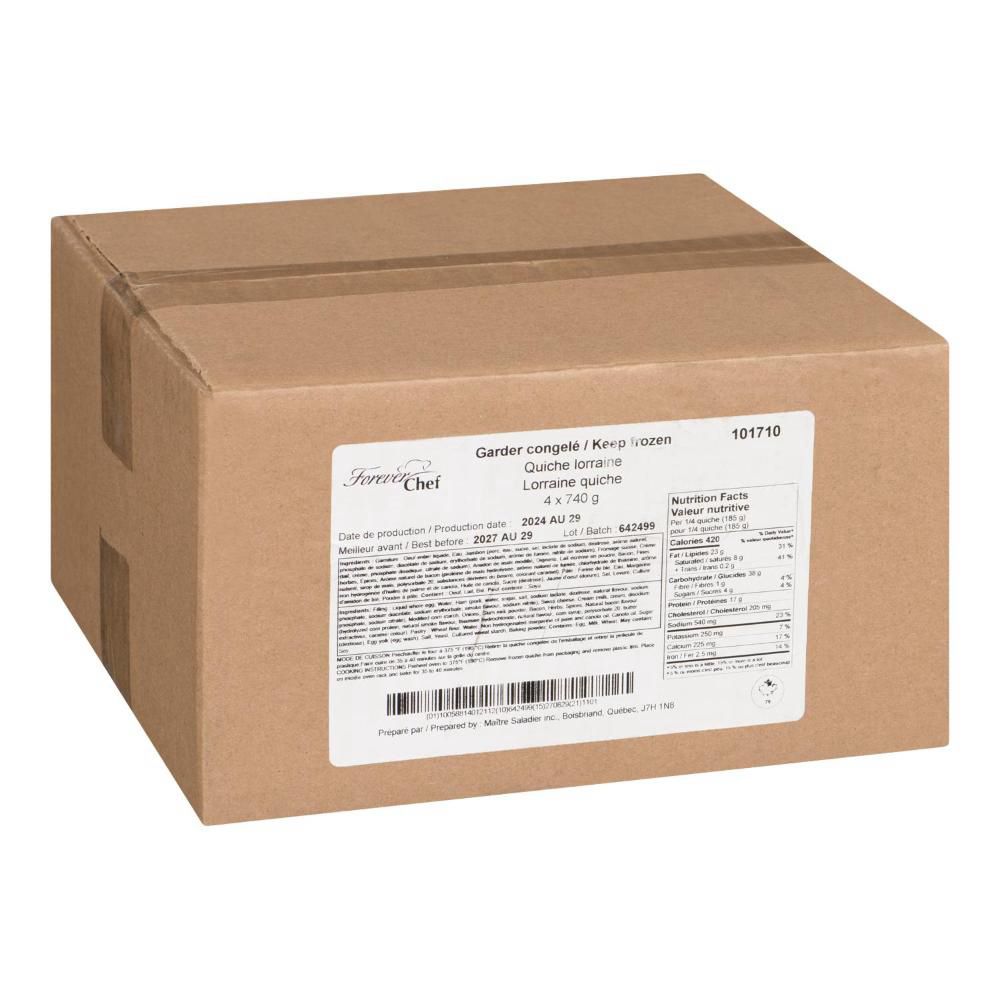 Forever Chef 9 In Lorraine Quiche, 740 G -- 4 Per Case