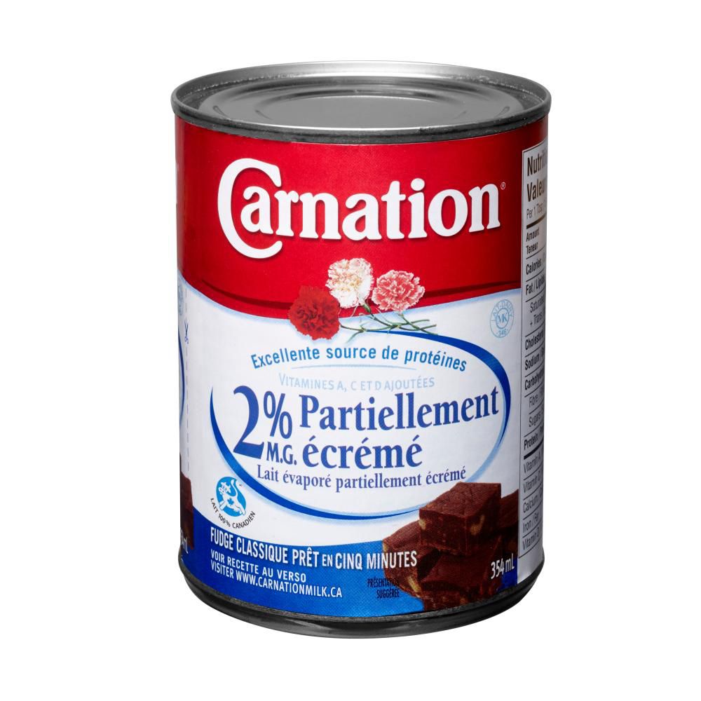 Carnation 2 Percent Milk Fat Evaporated Milk, 354 Ml -- 24 Per Case