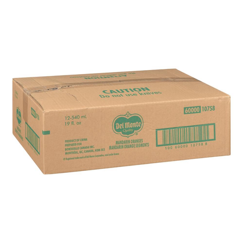 Del Monte Mandarin, 540 Ml -- 12 Per Case