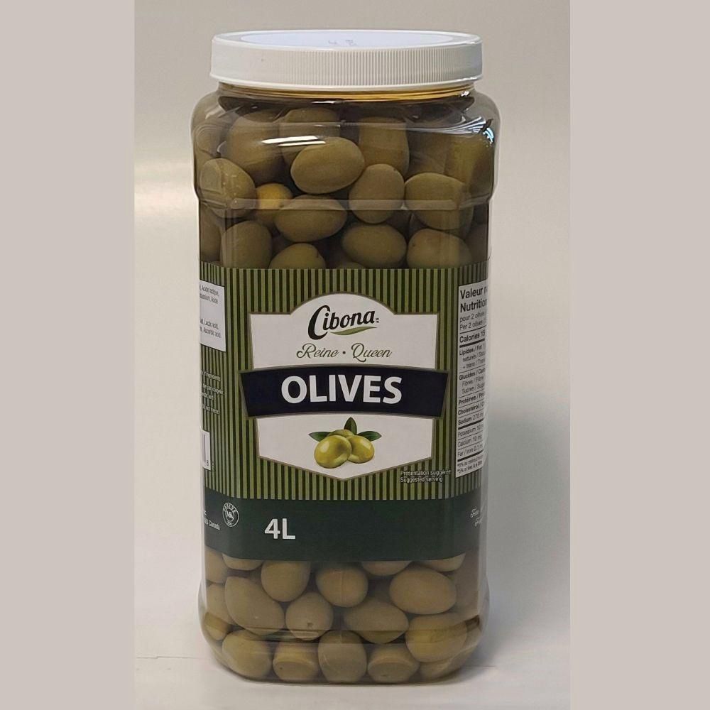 Cibona Queen Olives, 4 L -- 2 Per Case