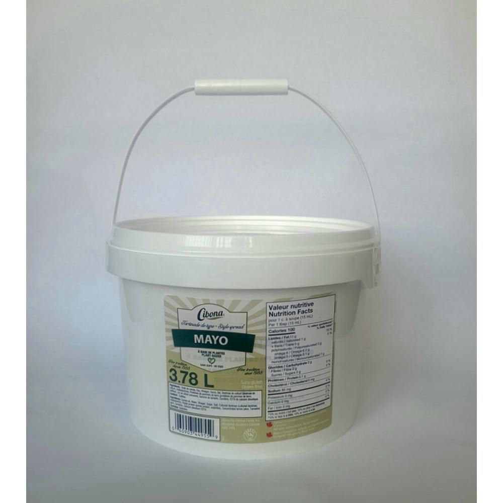 Cibona Plant-based Mayo Spread, 3.78 L -- 6 Per Case