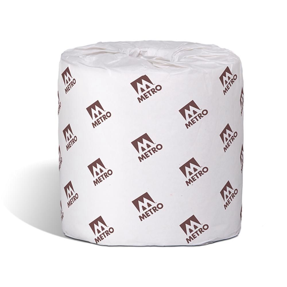 Metro Embossed 2 Ply Bathroom Tissue -- 48 Per Case