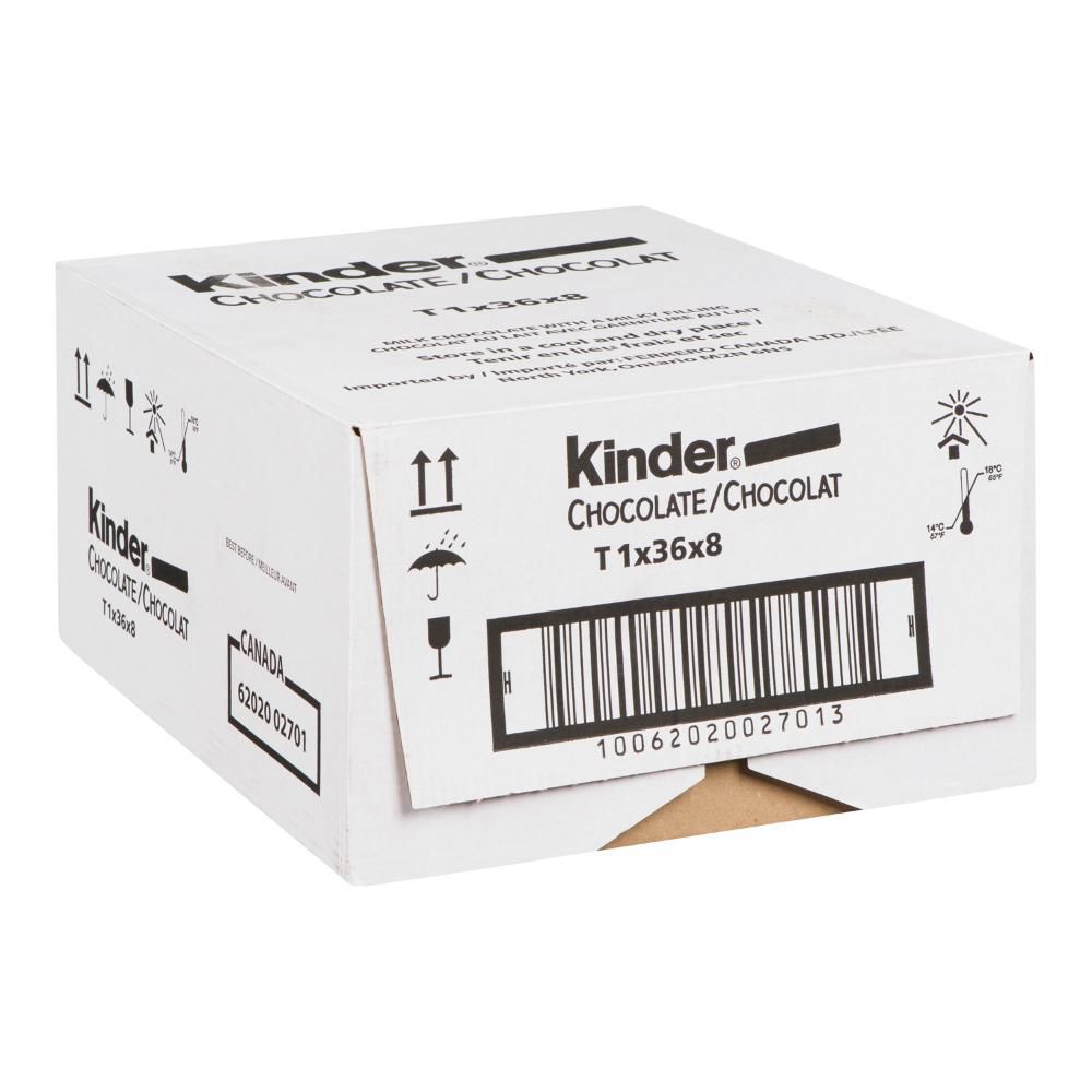 Kinder Regular Chocolate Bar, 21 G -- 288 Per Case