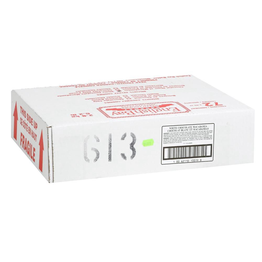 English Bay White Chocolate Macadamia Cookies, 38 G -- 72 Per Case