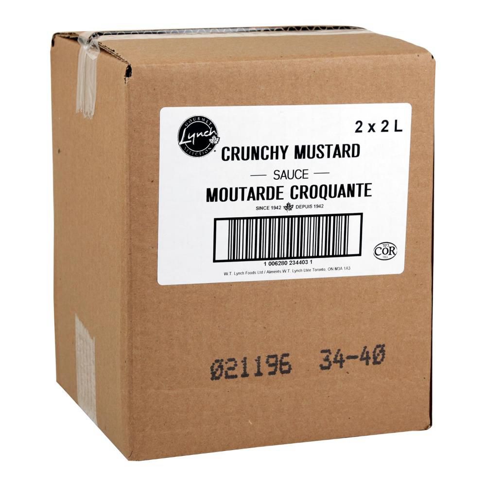 Lynch Crunchy Mustard Sauce, 2 L -- 6 Per Case