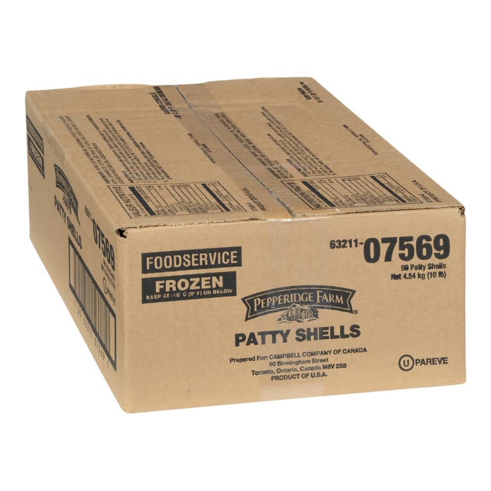 Pepperidge Farm Patty Shells, 52 G -- 96 Per Case
