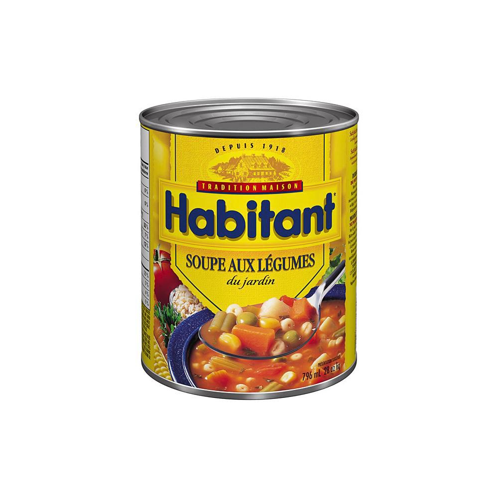 Habitant Garden Vegetable Soup, 796 Ml -- 24 Per Case