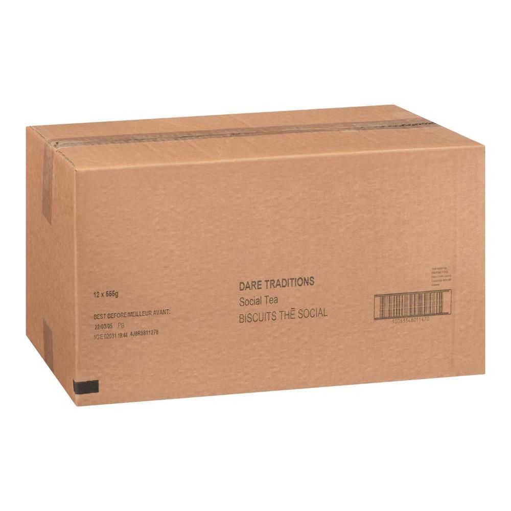 Viau Biscuit Au Thé Social, 555 G -- 12 Par Boîte