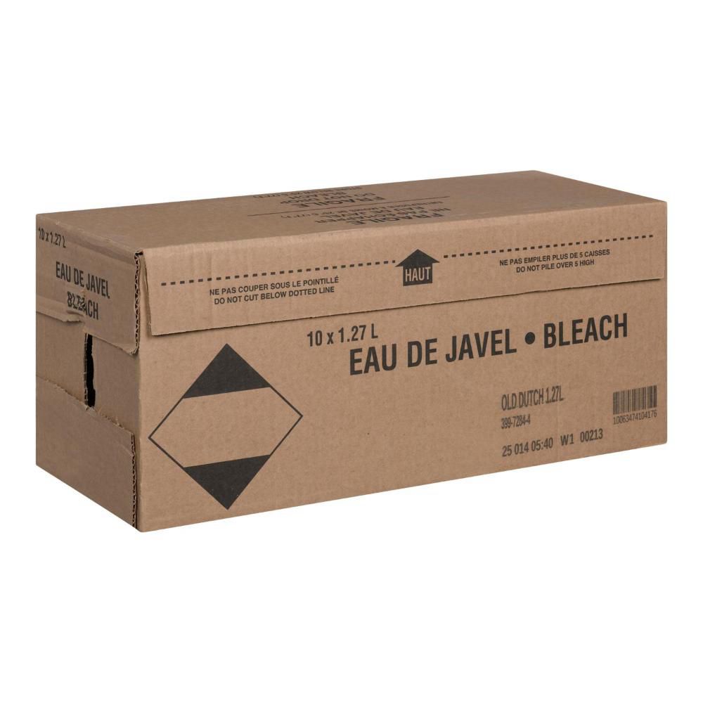 Old Dutch 4.7 Percent Bleach Liquid, 1.27 L -- 10 Per Case
