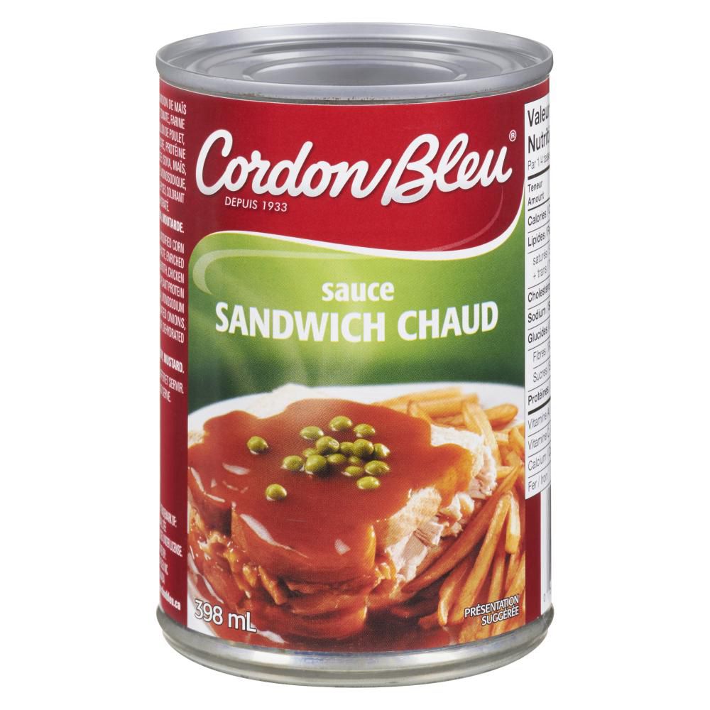 Cordon Bleu Sauce Au Poulet Piquante, 398 Ml -- 24 Par Boîte