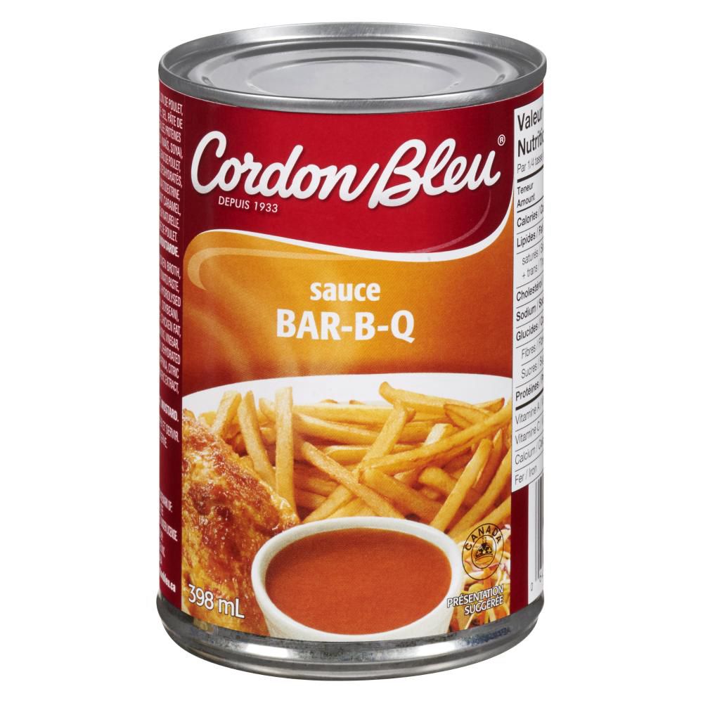 Cordon Bleu Sauce Barbecue, 398 Ml -- 24 Par Boîte