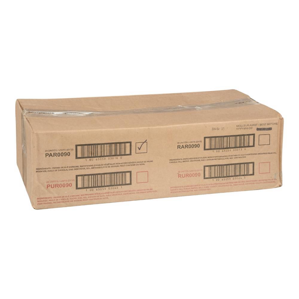 Aliments 2000 Chef Dumas 9 In Deep Salted Pie Crust, 12 Count -- 2 Per Case