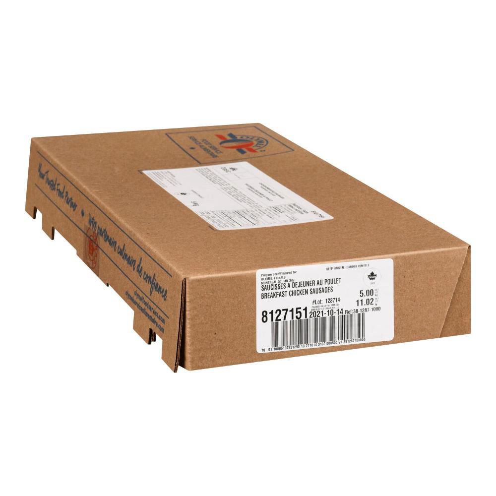 Olymel Basic Chicken Breakfast Sausage, 5 Kg