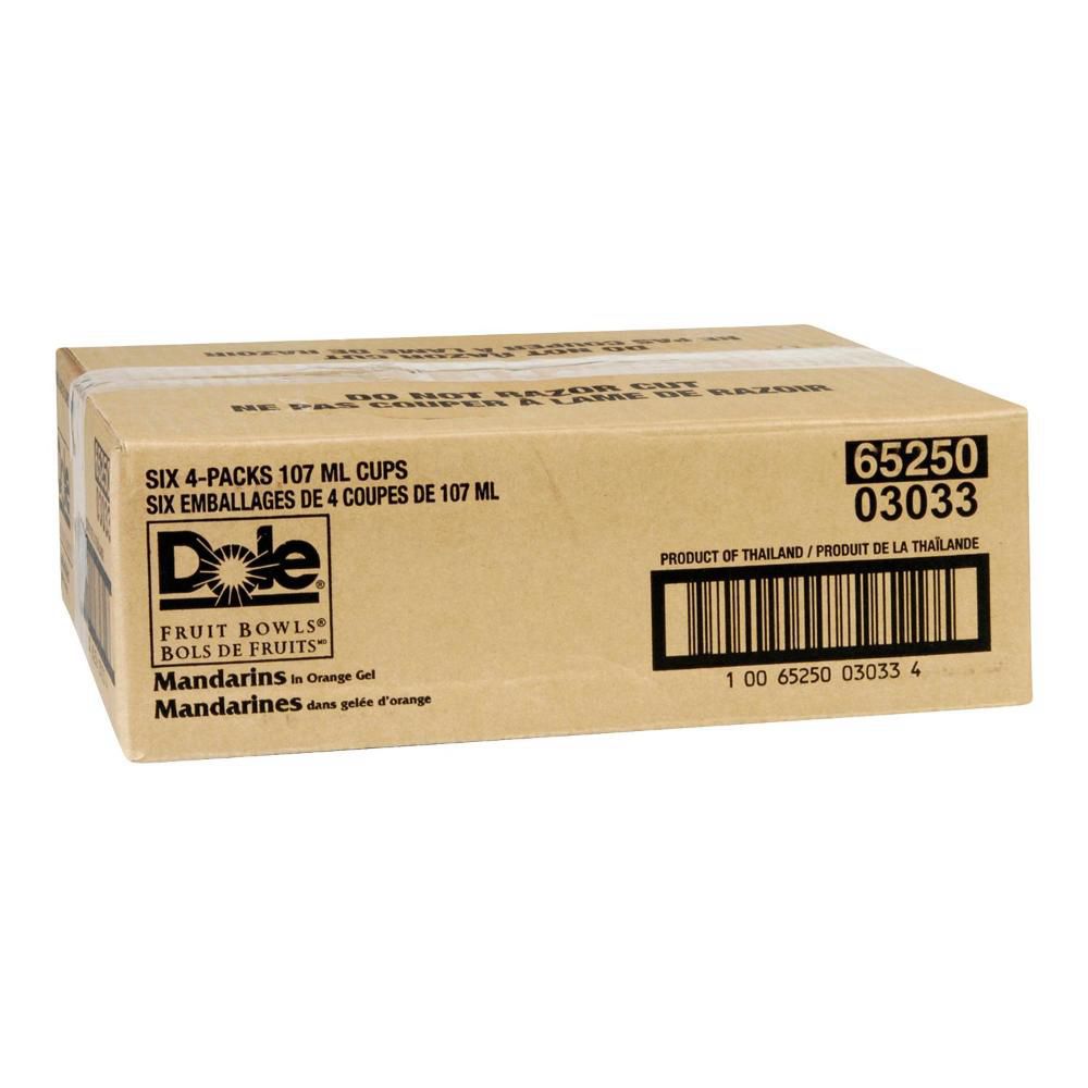Dole Mandarin Orange Jelly, 123 G -- 24 Per Case