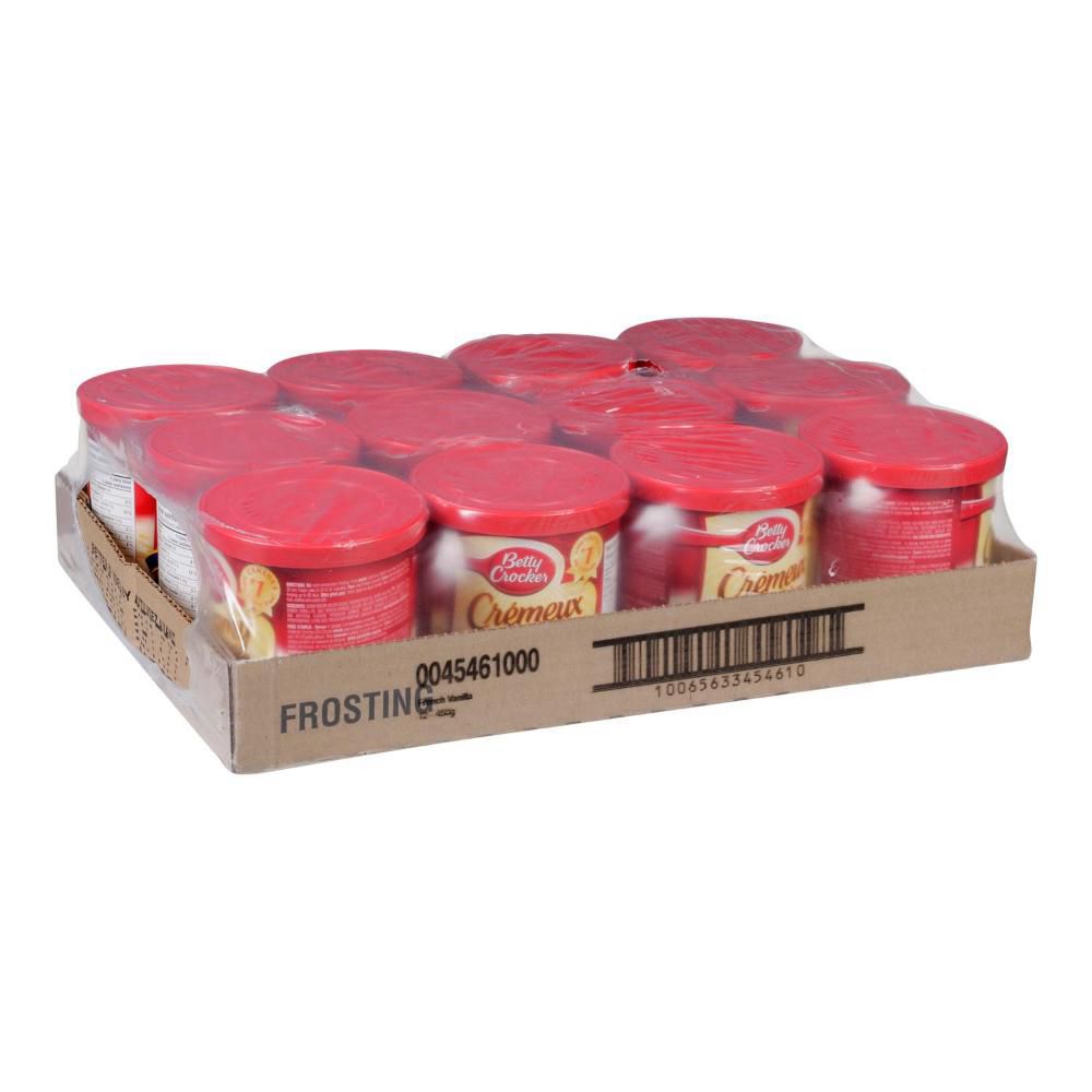 Creamy Deluxe Glaçage À La Vanille Française, 450 G -- 12 Par Boîte