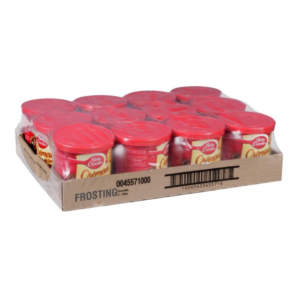 Creamy Deluxe Glaçage Au Chocolat, 450 G -- 12 Par Boîte
