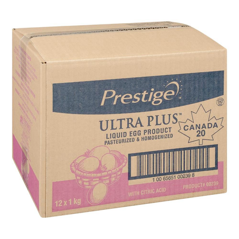 Prestige Œufs Entiers Liquides Ultra Plus, 1 Kg -- 12 Par Boîte