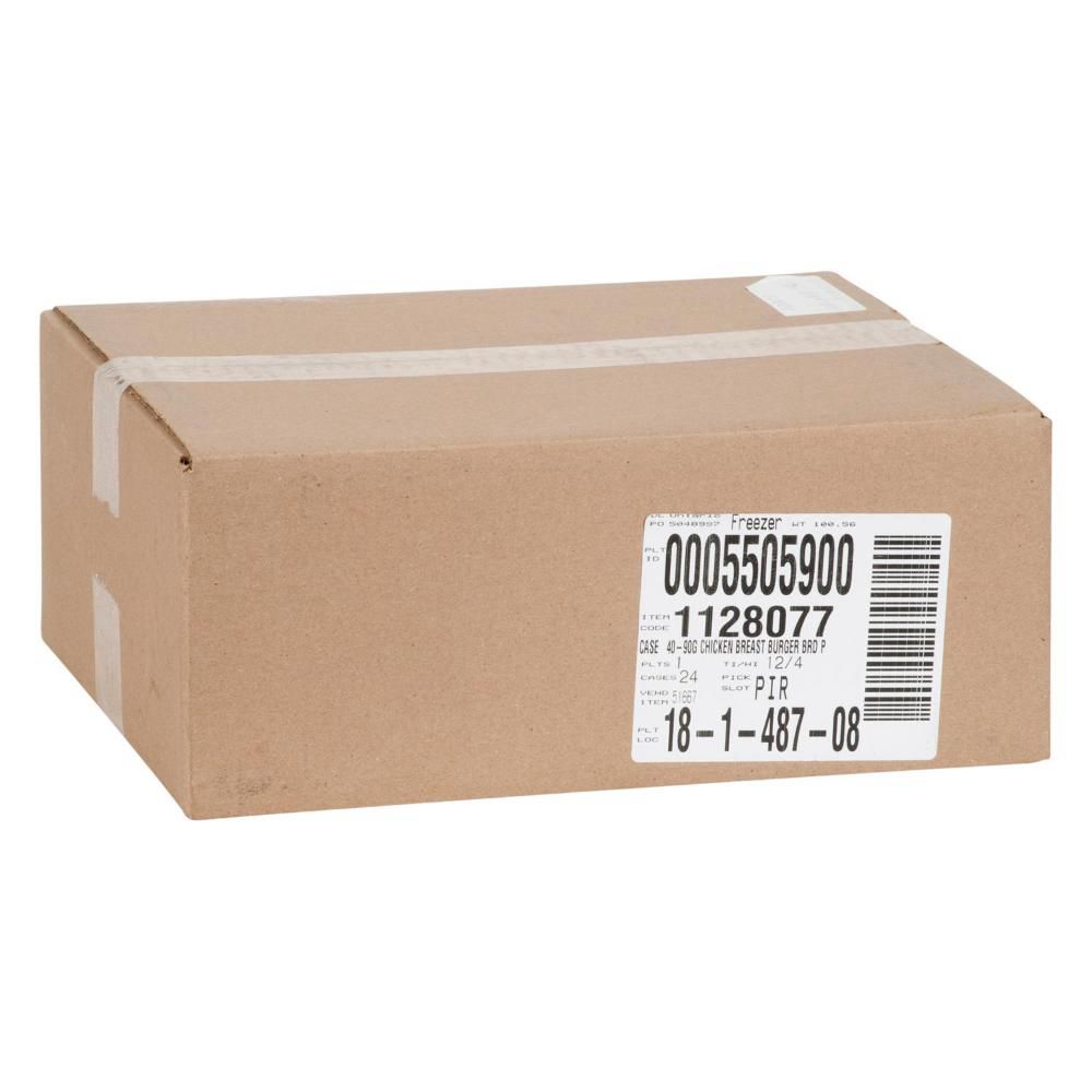 Readyfoods Burger De Poulet Pané De 90 G, 40 Unités