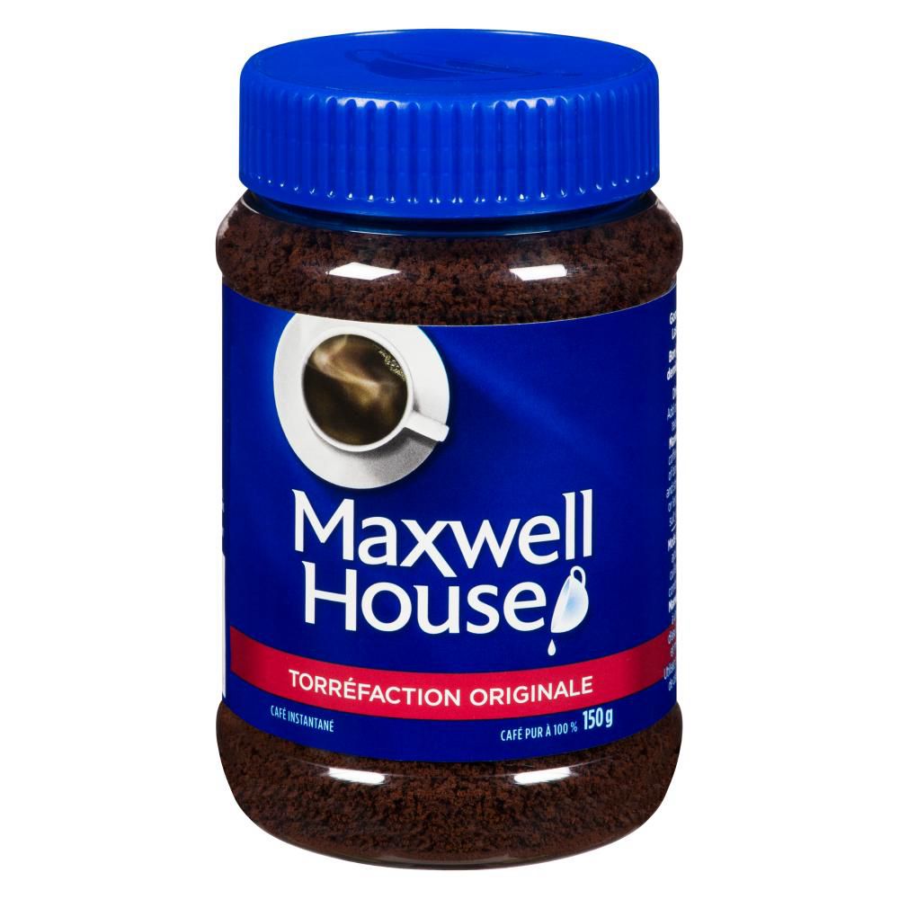 Maxwell House Original Instant Coffee, 150 G -- 12 Per Case