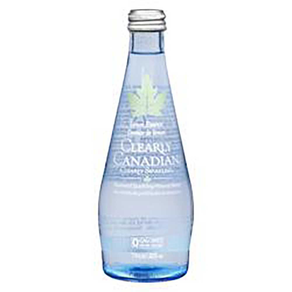 Clearly Canadian Summer Strawberry Sparkling Water, 325 Ml -- 12 Per Case