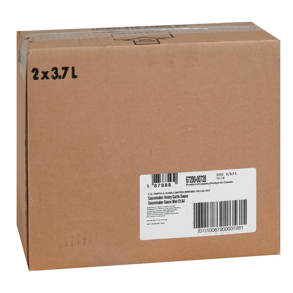 Saucemaker Sauce Miel-ail, 3,7 L -- 2 Par Boîte